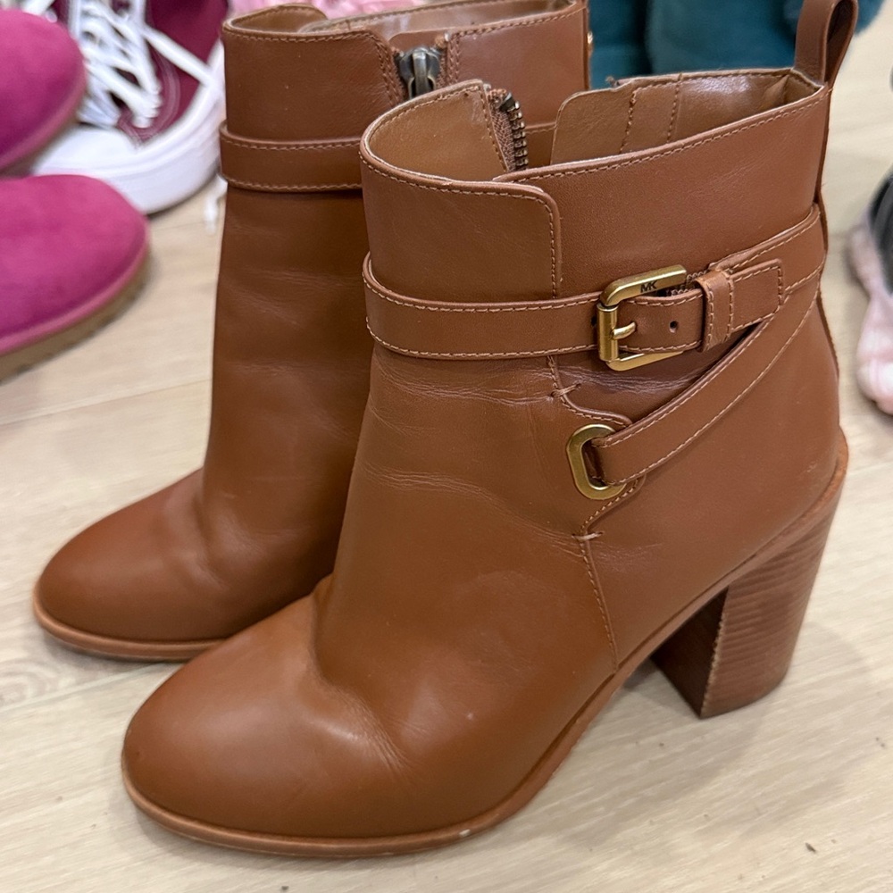 Michael Kors Brown Ankle Boots